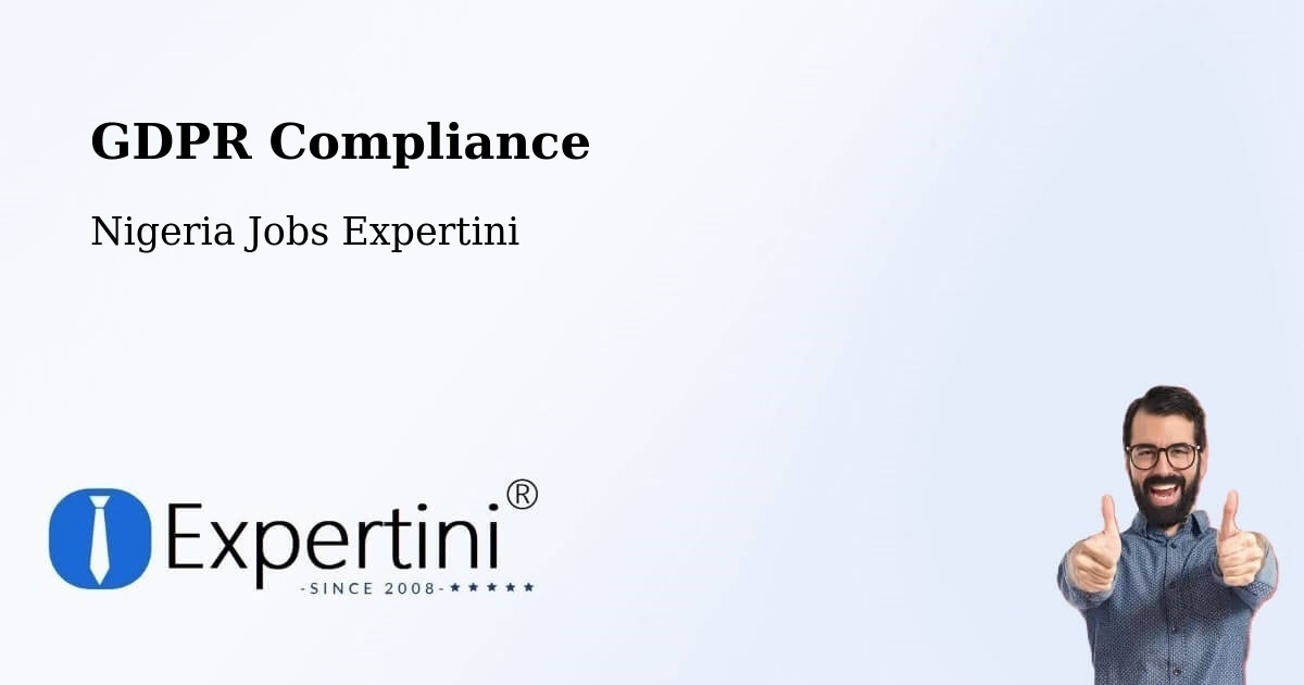 EU GDPR Compliance Statement – Kende - Nigeria Jobs Expertini