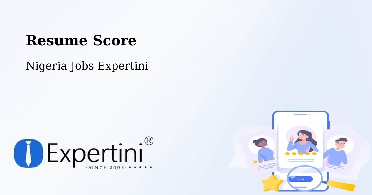 Resume Score & Job Description Match Tool – Kende - Nigeria Jobs Expertini
