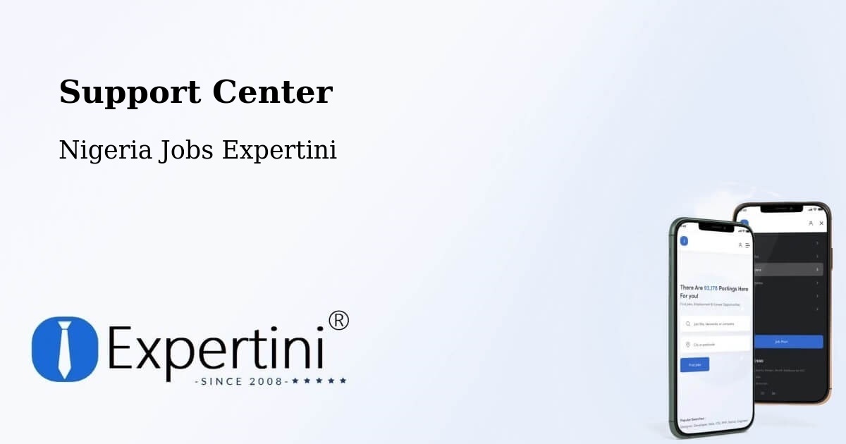 Support Services – Kende - Nigeria Jobs Expertini